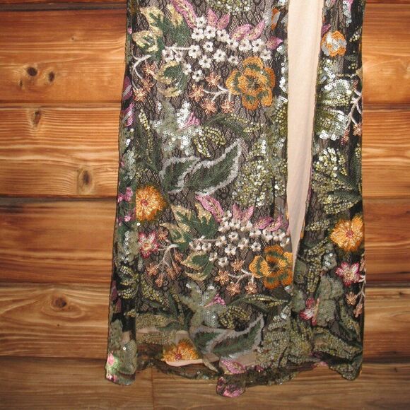 Mac Duggal 49574 Embellished Floral One Shoulder Gown Dress - Picture 9 of 16